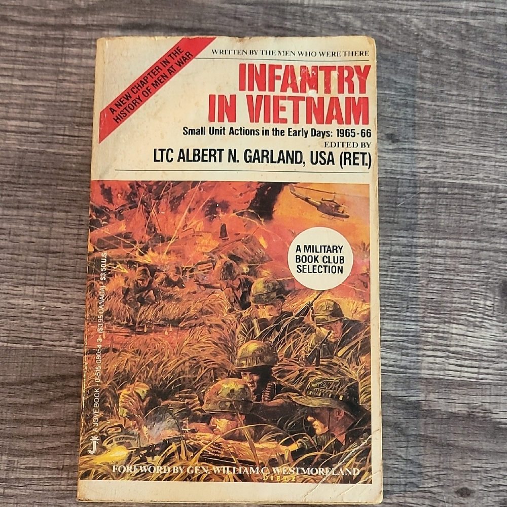 Infantry in Vietnam Book